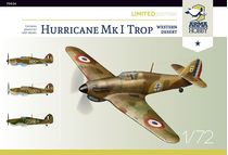 Maquette avion - Hurricane Mk I troupe française - Édition limitée - 1/72 - ARMA HOBBY 97AR70026