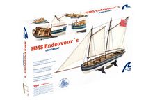 Maquette en bois voilier : Canot HMS Endeavour 1/50 - Artesania Latina 19005