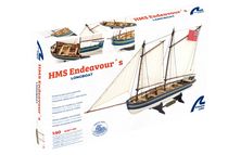 Maquette en bois voilier : Canot HMS Endeavour 1/50 - Artesania Latina 19005