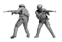 Figurine militaire : Soldat des forces ukrainiennes au 1/24 - Masterbox 24090