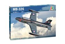 Maquette avion militaire : Aermacchi MB 326 ‐ 1:48 - Italeri 2814 02814