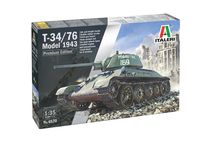 Maquette militaire : Premium édition T-34/76 Model 1943 Premère version 1/35 - Italeri 6570