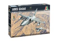 Maquette avion de chasse : AMX Ghibli 1/72 - Italeri 1460