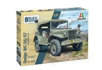 Maquette militaire : Dodge WC-56/57 Command Car 1/35 - Italeri 228