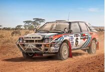 Lancia Delta HF 16v Safari Rally au 1/12 - Italeri 4720