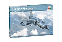 Maquette avion militaire : F‐4E/F Phantom II - 1:72 - Italeri 1448 01448