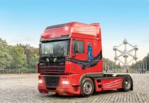 Maquette camion : SDAF XF 95 Super Space Cab 1/24 - Italeri 93834