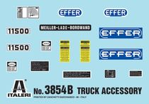 Accessoire maquette de camion : Set d'accessoires camion - 1:24 - Italeri 3854