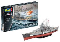 Maquette navire militaire : Cuirassé Bismarck - 1:350 - Revell 05040