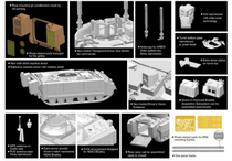 Maquette tank militaire - M2A Bradley 1/72 - Dragon 7678
