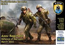 Figurines militaires : Régiment Asov, Défense de Mariupol 1/35 - Masterbox 35224