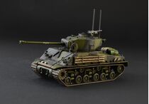 Coffret de modélisme militaire US : Starter set M4A3E8 Sherman Fury 1/56 - Italeri 75001