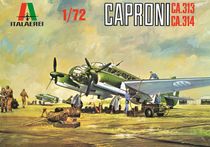 Maquette avion militaire : Caproni Ca.313/314 Vintage Edition 1/72 - Italeri 0106