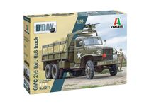 Maquette camion 6x6 : GMC 2 1/2 tonnes "D-Day" - Italeri 6271