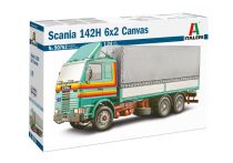 Maquette camion : Scania 142H 6x2 Bâché - Italeri 90762