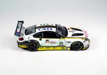 Maquette voiture : BMW M6 GT3 - 2016 SPA 24H Winner 1/24 - Nunu 24001