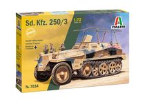 Maquette véhicule blindé : SDKFZ 250/3 1/72 - Italeri 7034