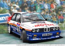 Maquette automobile : BMW M3 Tour de corse 1987 1/24 - Nunu BX24029