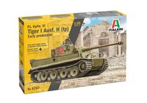 Maquette véhicule militaire : Pz.Kpfw.VI Tiger I Ausf.H 1/35 - Italeri 6767