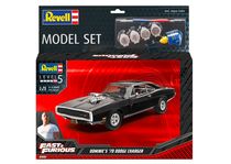 Boîte maquette voiture : Model Set F&F Dominics 1970 Dodge Charger 1:25 - Revell 67693