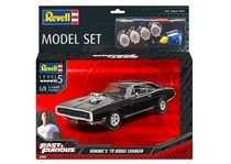 Boîte maquette voiture : Model Set F&F Dominics 1970 Dodge Charger 1:25 - Revell 67693