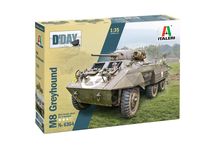 Maquette véhicule militaire : M8 Greyhound 1/35 - Italeri 6364