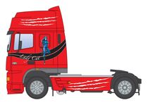 Maquette camion : SDAF XF 95 Super Space Cab 1/24 - Italeri 93834