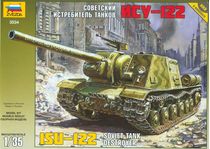 Maquette militaire : Canon Automoteur Sovietique ISU-122 - 1/35 - Zvezda 3534
