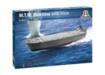 Maquette bateau militaire : MTM Barchino et équipage - 1:35 - Italeri 5623 05623