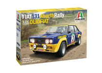 Maquette voiture de course : Fiat-131 OlioFiat 1/24 - Italeri 3667