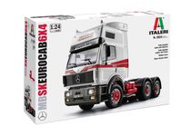 Maquette camion : Mercedes Benz SK Eurocab 6x4 1/24 - Italeri 3924 03924