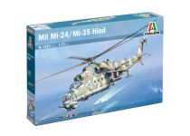 Maquette hélicoptère : Mil Mi-24/Mi-35 Hind 1/72 - Italeri 1432 01432