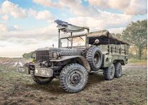 Maquette véhicule militaire : Dodge WC62/63 1 1⁄2 t 6x6 Truck 1/35 - Italeri 96230
