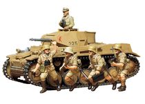 Maquette de Char d'assaut Allemand : Panzer Kampfwagen II - Tamiya 35009