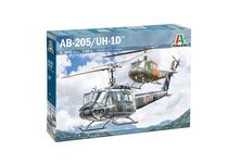 Maquette d'hélicoptère : AB-205 / UH-1D au 1/48 - Italeri 02845 - 2845
