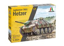 Maquette de char allemand : Jagdpanzer 38(t) Hetzer 1/35 - Italeri 96531