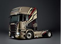 Maquette de camion - SCANIA R730 STREAMLINE "TEAM CHIMERA" - 1:24 - Italeri 3930