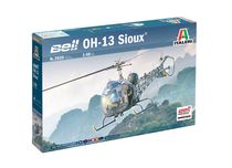 Maquette avion militaire : OH‐13 Sioux ‐ 1:48 - Italeri 2820 02820