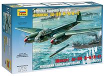 Maquette avion militaire : Junkers JU-88 А-17/А-5 1/72 - Zvezda 7284