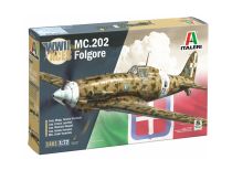 Maquette avion : MC.202 Folgore Aces 1/72 - Italeri 01481 1481
