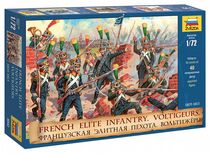 Figurines soldats : Voltigeurs français - 1/72 - Zvezda 08042 8042