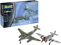Maquette avions : Combat Set Me262 & P-51B - 1:72 - Revell 03711, 3711