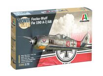 Maquette avion allemand : FW 190 A-8 F 1/72 - Italeri 1490