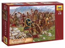 Figurines soldats : Hoplites spartiates - 1/72 - Zvezda 08068 8068