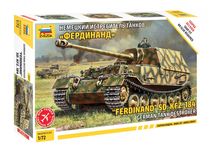 Maquette militaire : Sd.Kfz.184 Ferdinand - 1/72 - Zvezda 05041