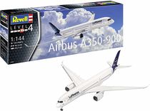 Maquette avion civil : Airbus A350-900 Lufthansa New Li - 1:144 - Revell 3881 03881