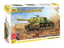 Maquette militaire : Char d'assaut ISU-152- 1/72 - Zvezda 5026