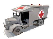 Maquette militaire : 2-Ton Ambulance Britannique 1/48 - Tamiya 32605