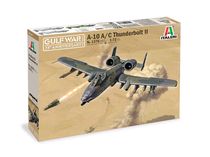 Maquette avion militaire : A‐10A/C Thunderbolt II ‐ Guerre du Golfe - 1/72 - Italeri 01376