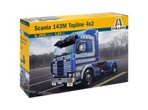Maquette camion : Scania 143M Topline 4x2 - 1:24 - Italeri 03910 3910
